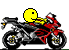 biker smiley